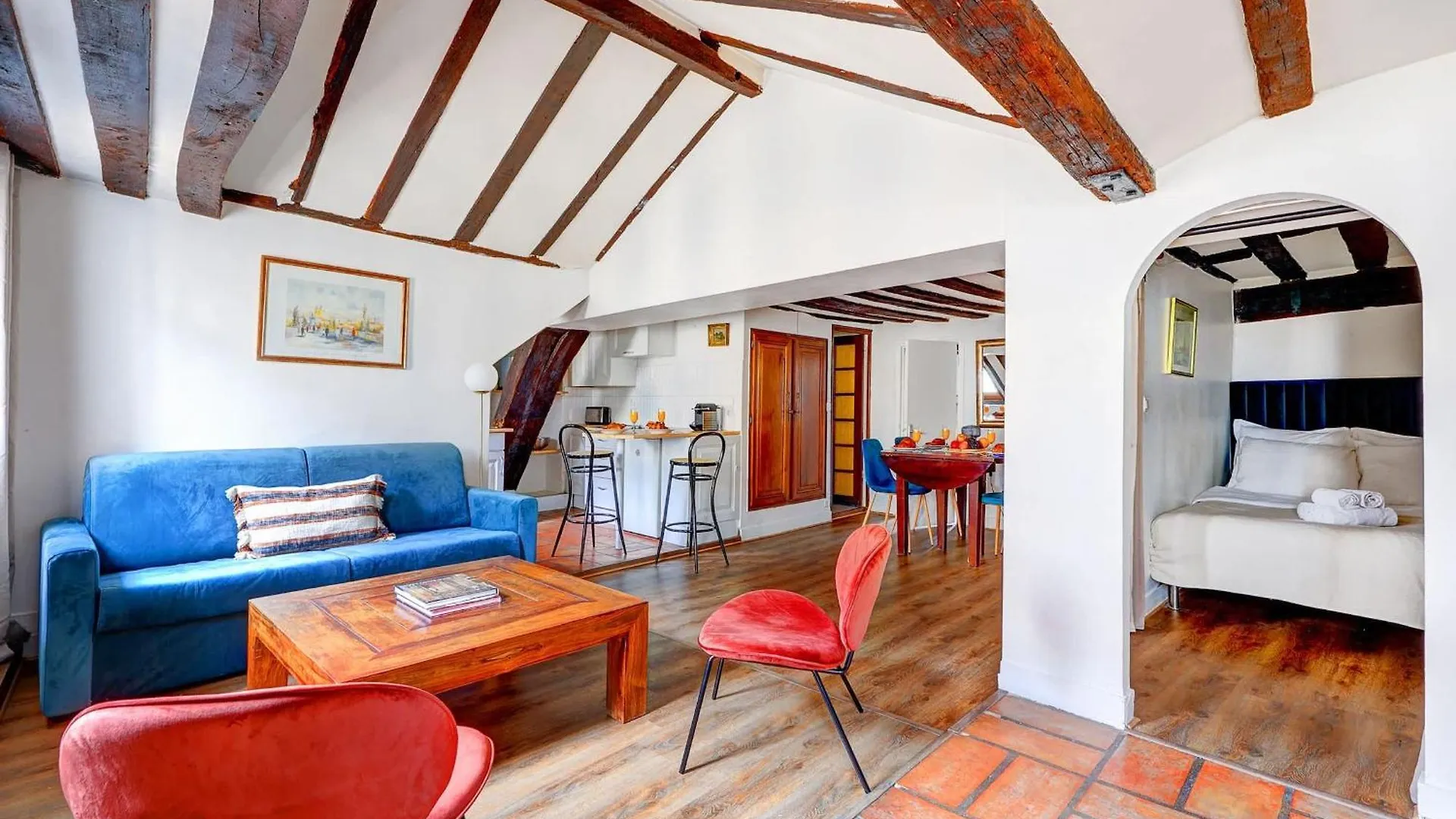 Ile Saint-Louis - 2Br - Cityapartmentstay Paris Daire