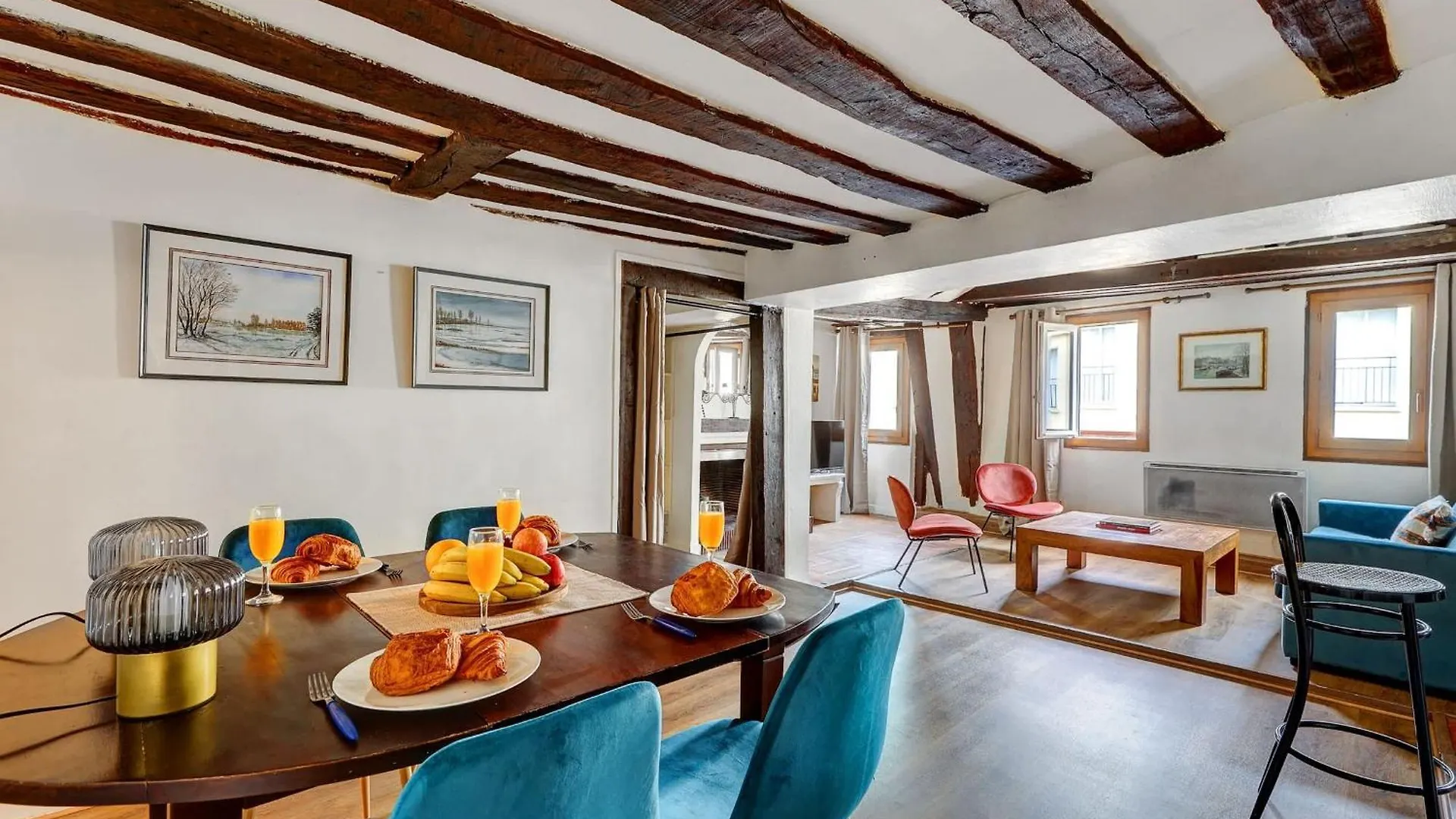 Ile Saint-Louis - 2Br - Cityapartmentstay Paris Daire
